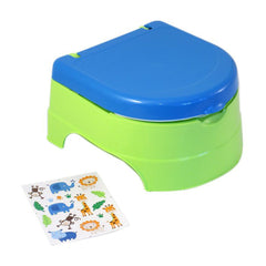Summer Infant My Fun Potty - 8L Potty Training Blue & Green 6M To 18M - Distressed