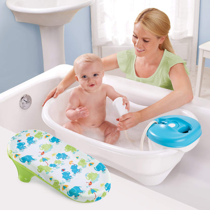 Summer Infant Newborn-To-Toddler Bath Center & Shower Blue || Birth+ to 12months