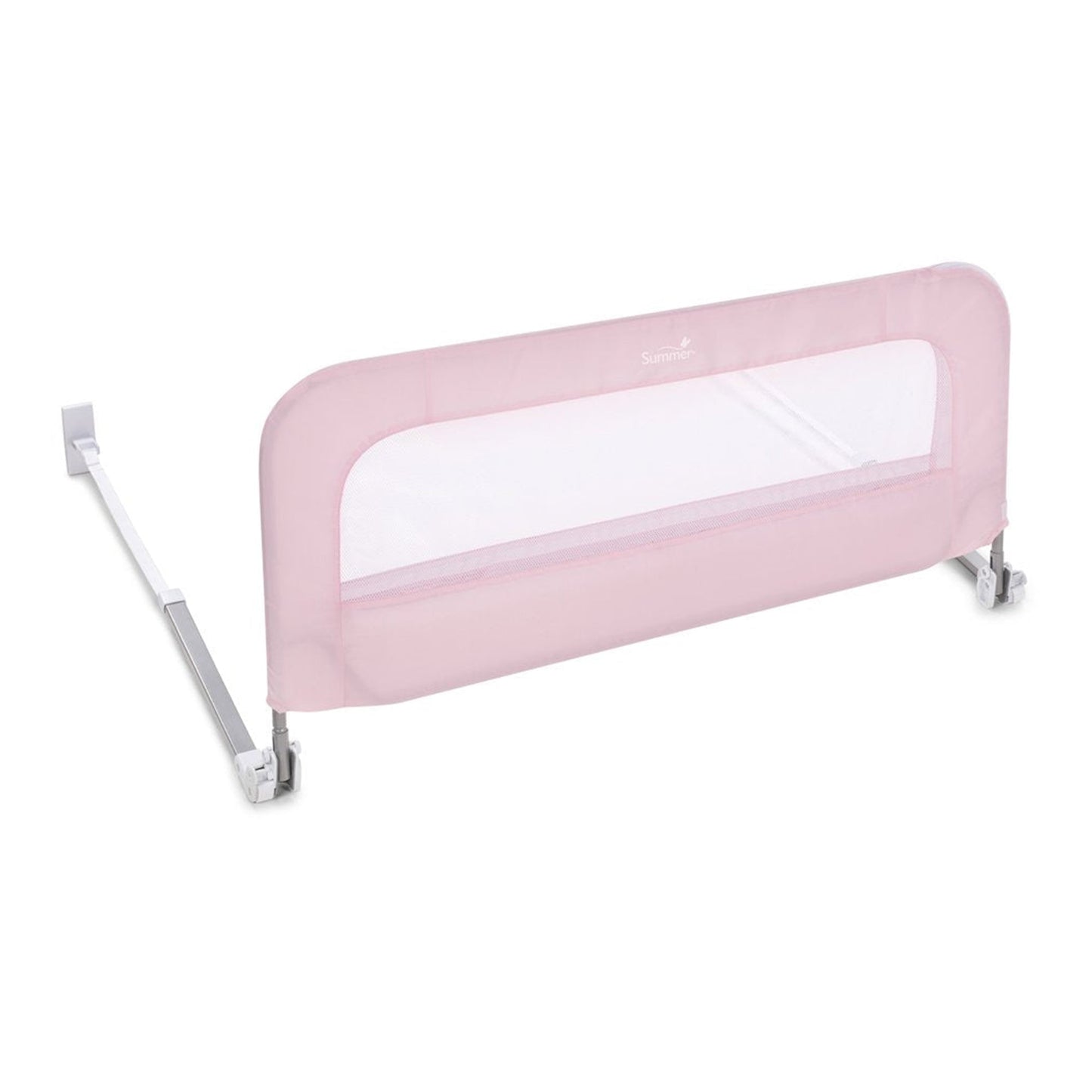Summer Infant Single Fold Bedrail Pink (Birth+ to 24M) | Distress Box