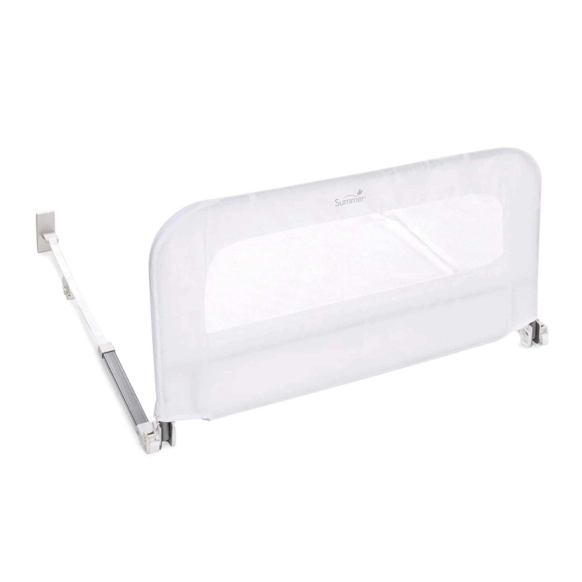 Summer Infant Single Fold Bedrail White || Birth+ to 24months || Distress Box