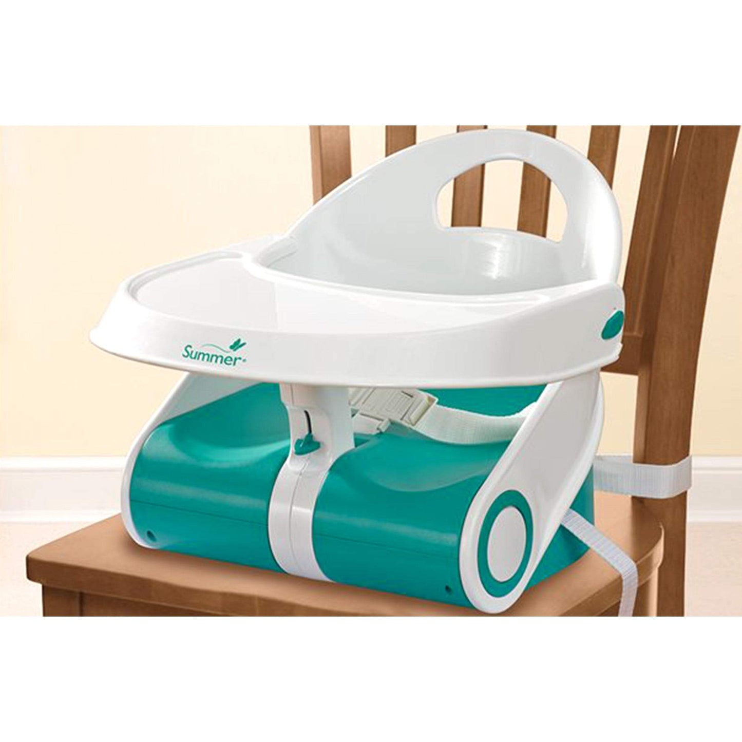 Summer Infant Sit 'N Style Fold Up Booster (1L) Teal & White