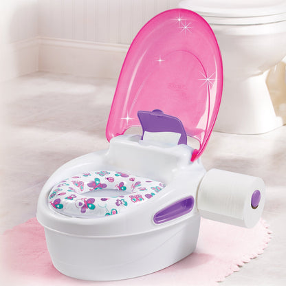 Summer Infant Step By Step Potty Potty Training Pink Birth+ To 12M - Distressed
