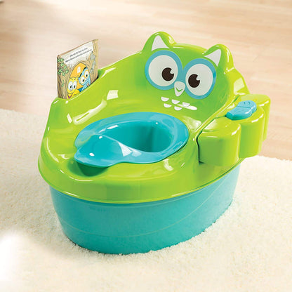 Summer Infant Story Time Potty Owl Green & Blue (18M to 36M)