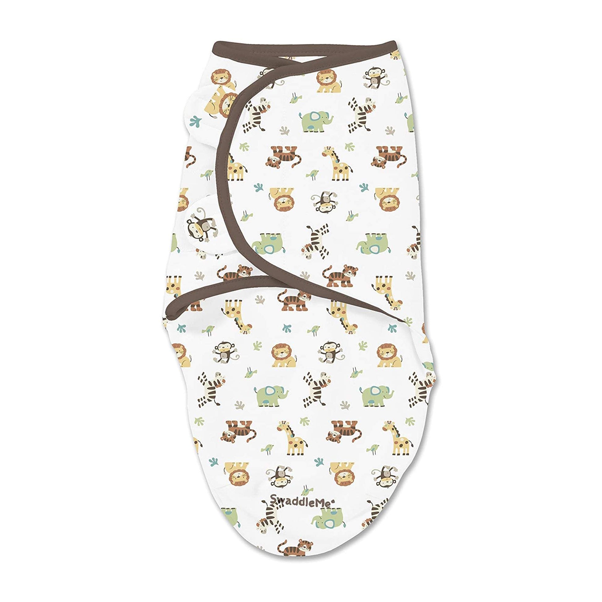 Summer Infant Swaddleme Sm 1 Pk Swaddle Jungle || Birth+ to 12months