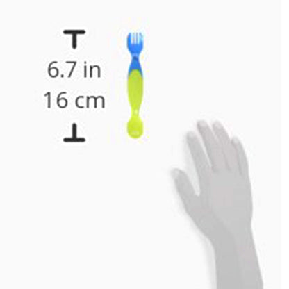 The First Years 2 For 1 Toddler Utensil Multicolour 4Pcs || 9months to 36months