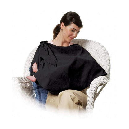 The First Years Black Color Maternity Nursing Privacy Wrap || Birth+ to 12months