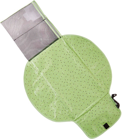 The First Years Green Color Deluxe Fold & Go Diapering Kit || Birth+ to 24months