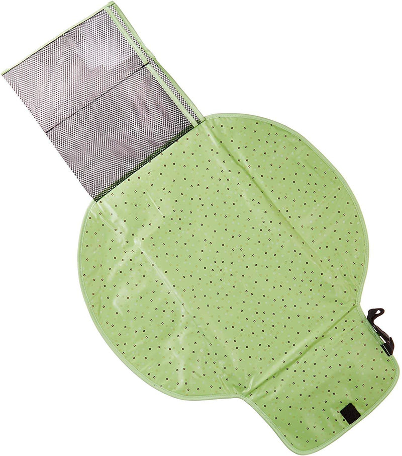 The First Years Green Color Deluxe Fold & Go Diapering Kit || Birth+ to 24months