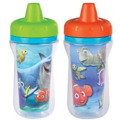 The First Years Ins Sippy Cup 2Pk Cups Green & Red || 9months to 24months