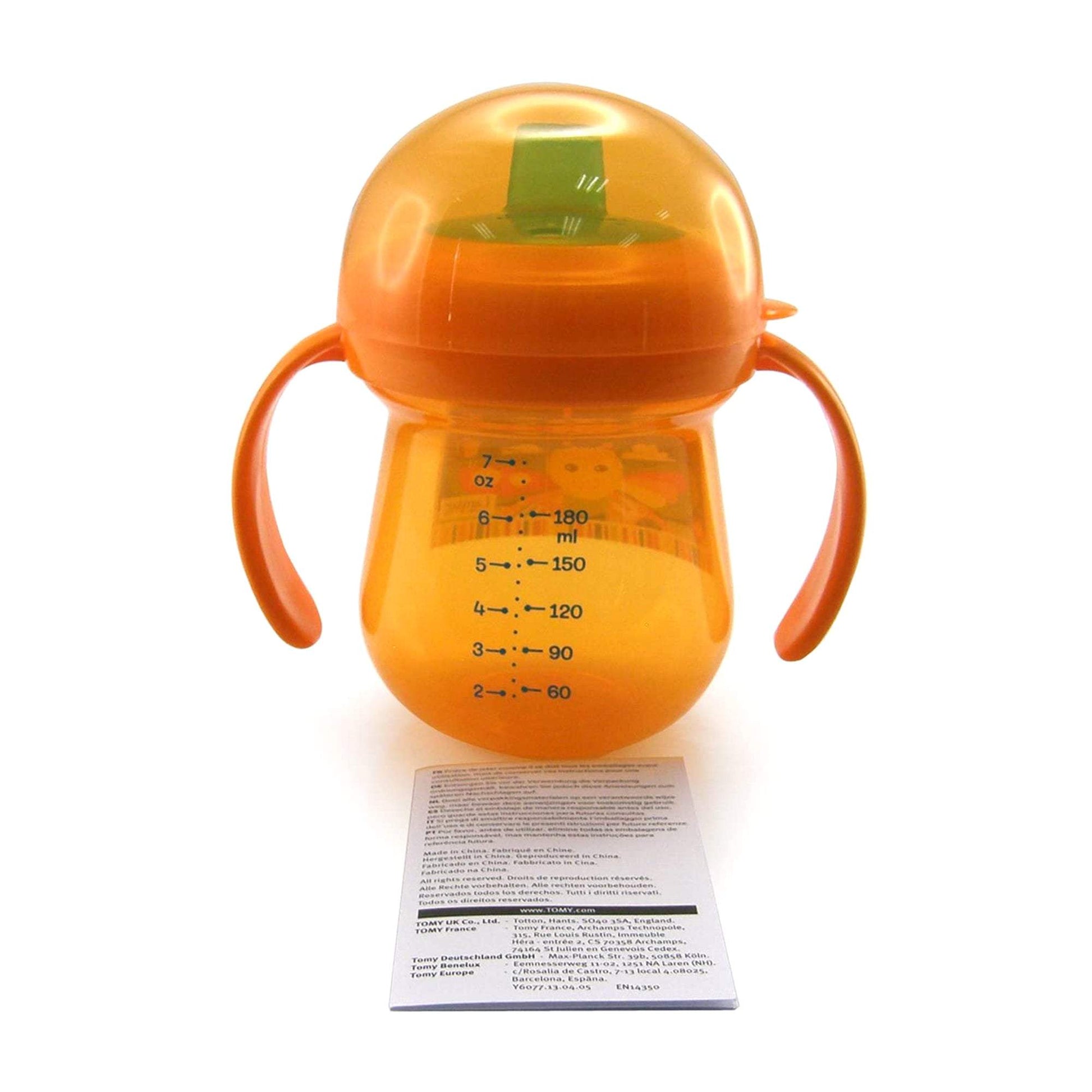 The First Years Lamaze 7 Oz Non Spill / Freddie Trainer Cup Orange || 9months to 36months