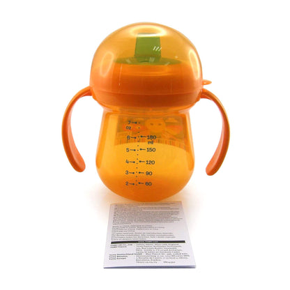 The First Years Lamaze 7 Oz Non Spill / Freddie Trainer Cup Orange || 9months to 36months