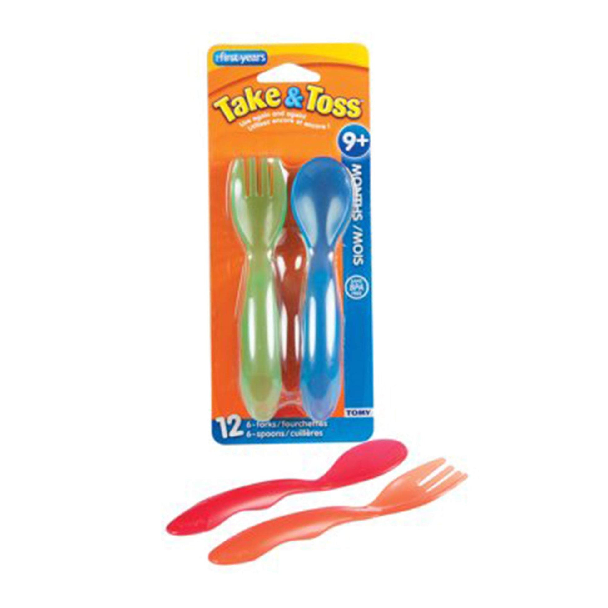 The First Years Multicolor 12Pcs Sava Cutlery || 9months to 24months