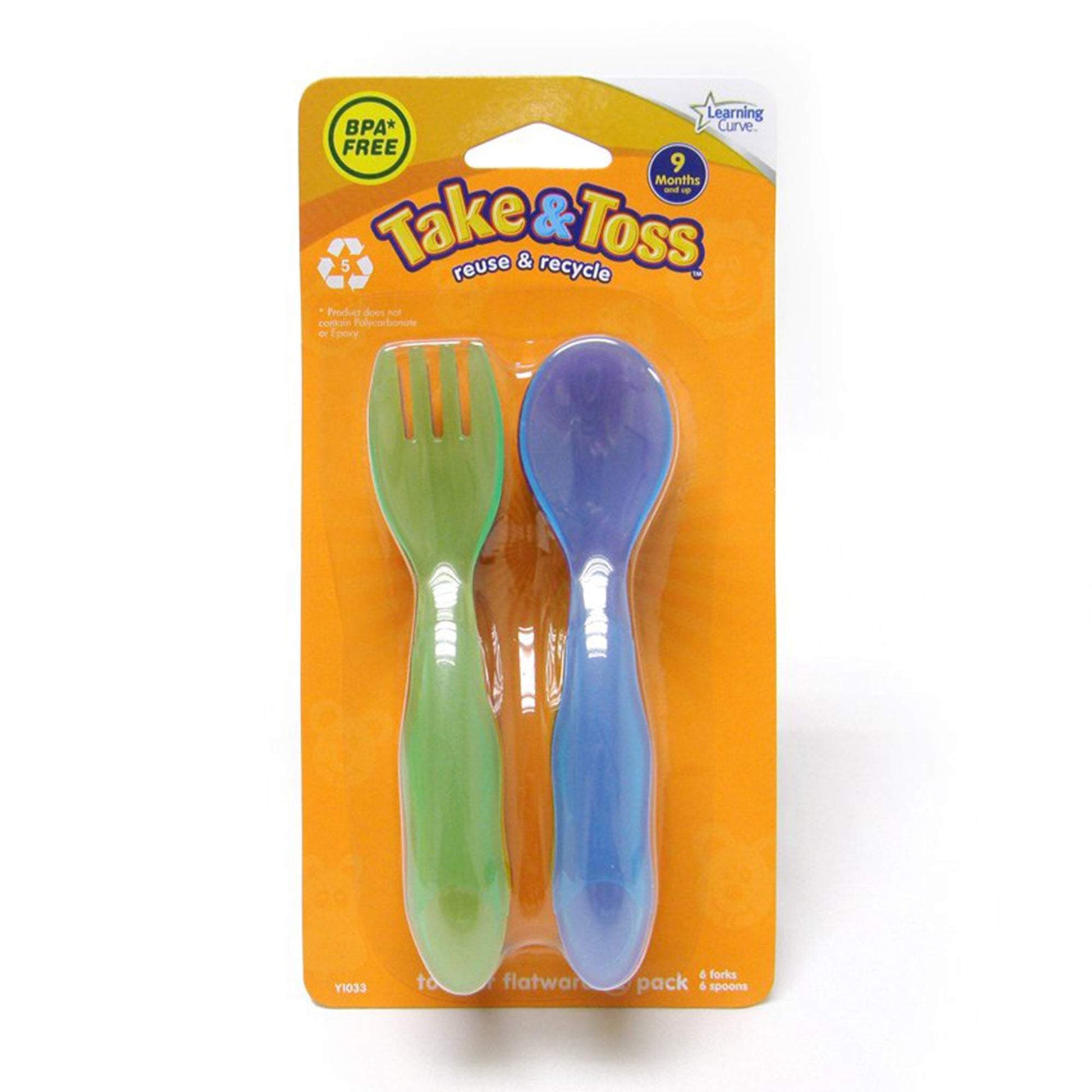 The First Years Multicolor 12Pcs Sava Cutlery || 9months to 24months