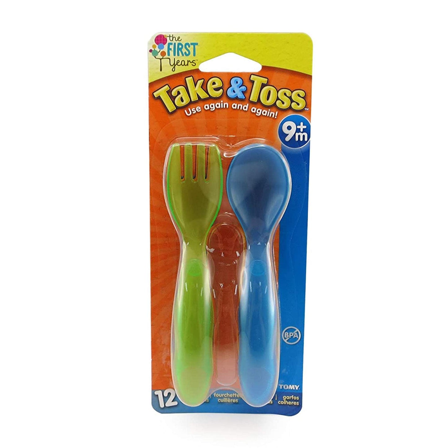 The First Years Multicolor 12Pcs Sava Cutlery || 9months to 24months