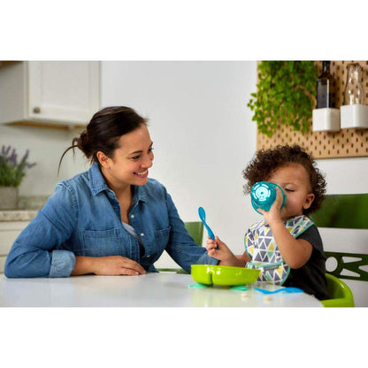 The First Years Multicolor 16 Pcs Take & Toss Toddler Flatware || 9months to 36months
