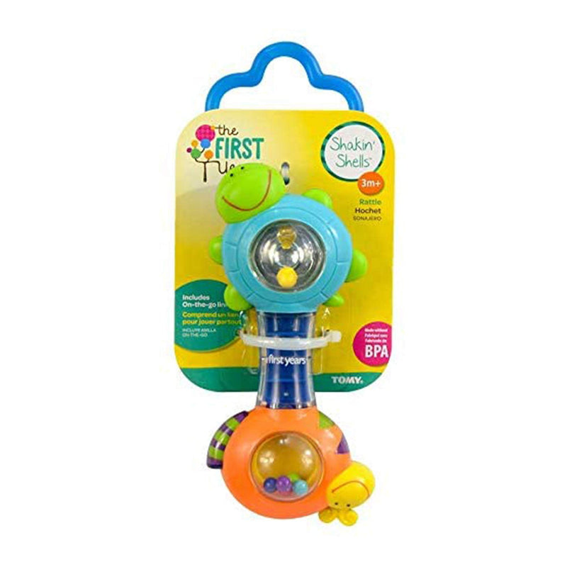 The First Years Shaken Shells Rattle Assistant (Packed In Cdu) || 3months to 12months