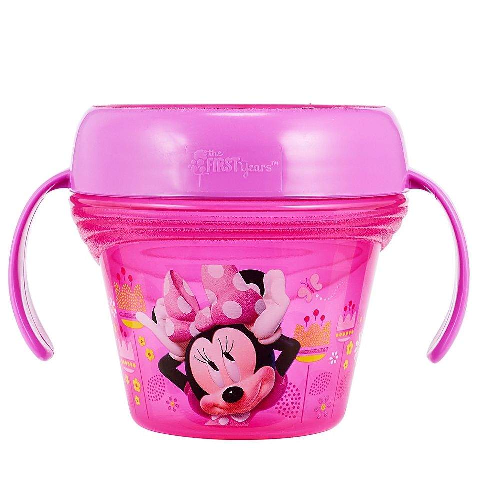 The First Years Snack Bowl Pink || 9months to 24months