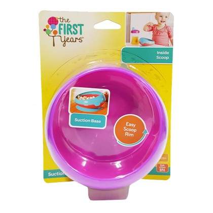 The First Years Snack Bowl Pink || 9months to 24months