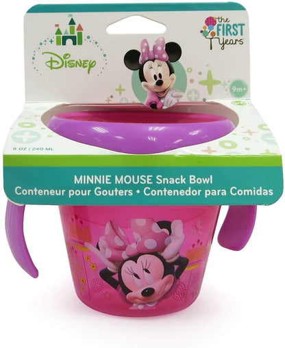 The First Years Snack Bowl Pink || 9months to 24months