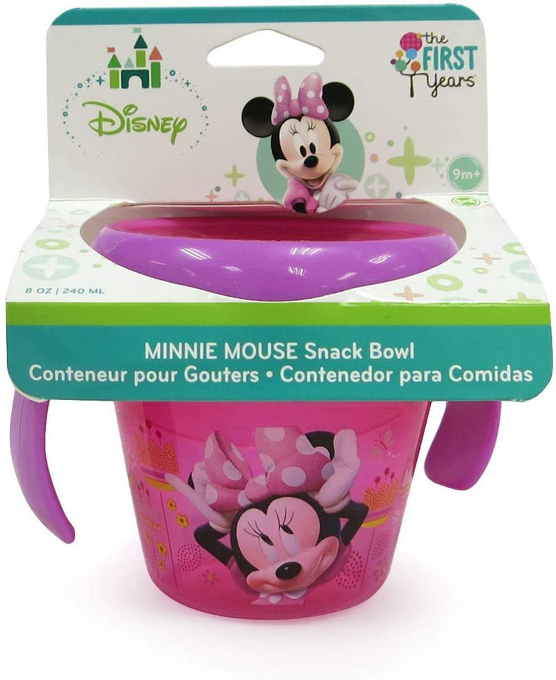 The First Years Snack Bowl Pink || 9months to 24months