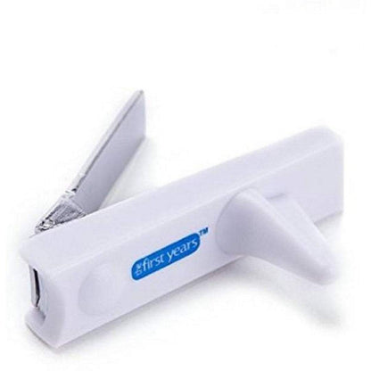 The First Years Sure Grip Nail Clippers Pk-2 White || Birth+ to 36months