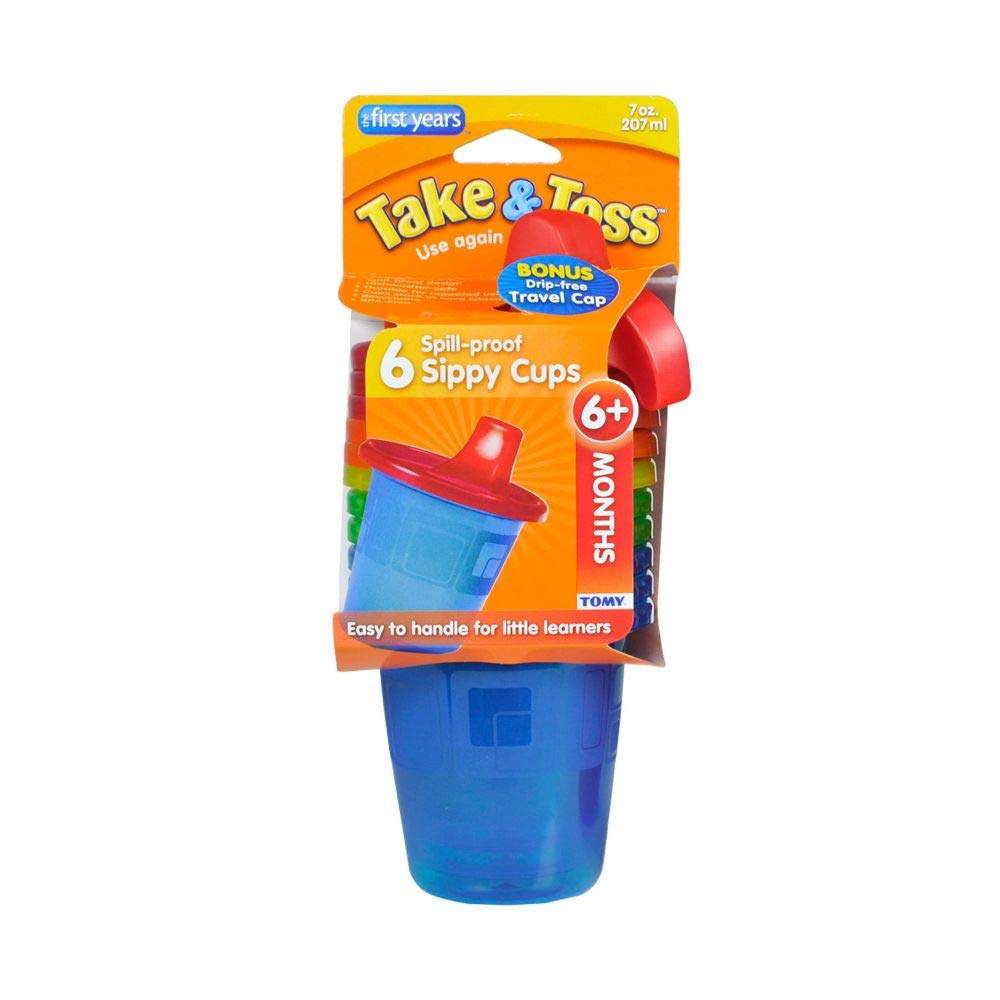 The First Years Take & Toss 10 Oz Sippy Cup 3 Pk Multicolor || 9months to 24months