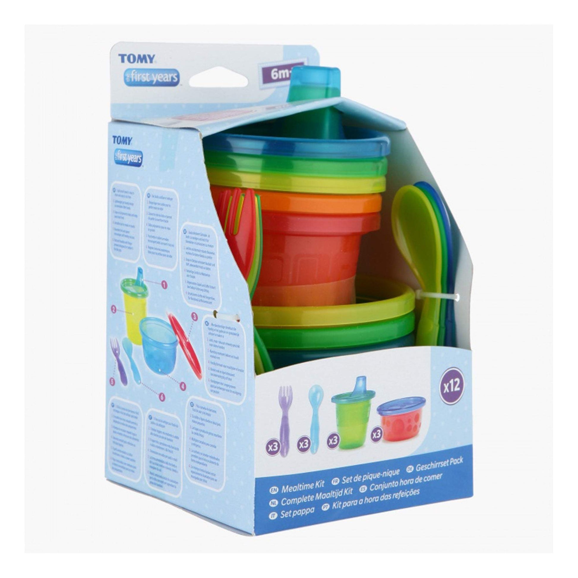 The First Years Take & Toss 12 Pc Multi Packs Multicolor || 6months to 24months