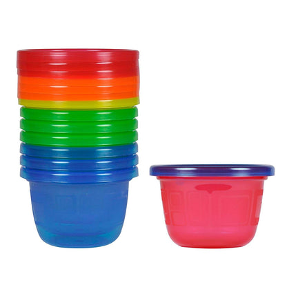 The First Years Take & Toss Snack Cups 4.5 Oz, 7 Pk Multicolor || 6months to 24months