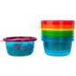 The First Years Take & Toss Snack Cups 4.5 Oz, 7 Pk Multicolor || 6months to 24months
