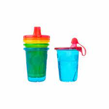 The First Years Take & Toss Spill-Proof Cups 10 Oz. 5 Pk. Multicolor || 9months to 36months