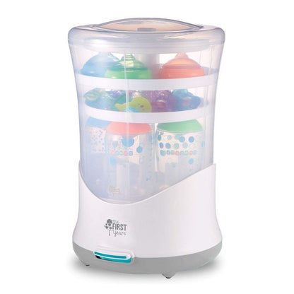 The First Years White & Grey Color Power Of Steam Sterilizer || Birth+ to 36months