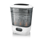 Baby Brezza Bottle Sterilizer and Dryer Advanced – 33% Faster - Largest Capacity Steam Sanitizer - Universal Sterilization Machine for All Bottles + Pump Parts - HEPA Air Filter