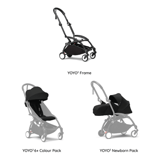 Stokke YOYO3 Frame - Black