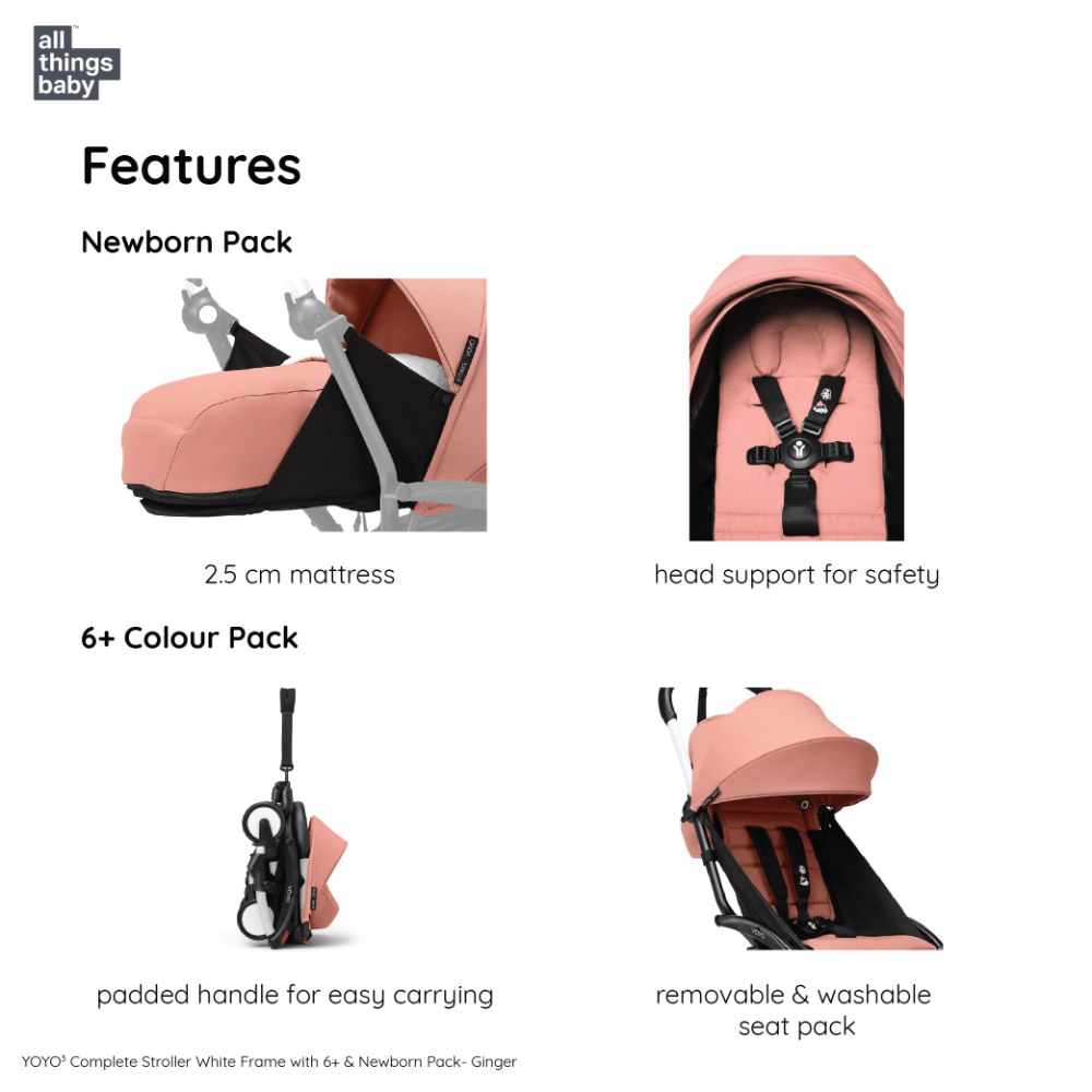 Stokke YOYO 0+ Newborn Pack - Black