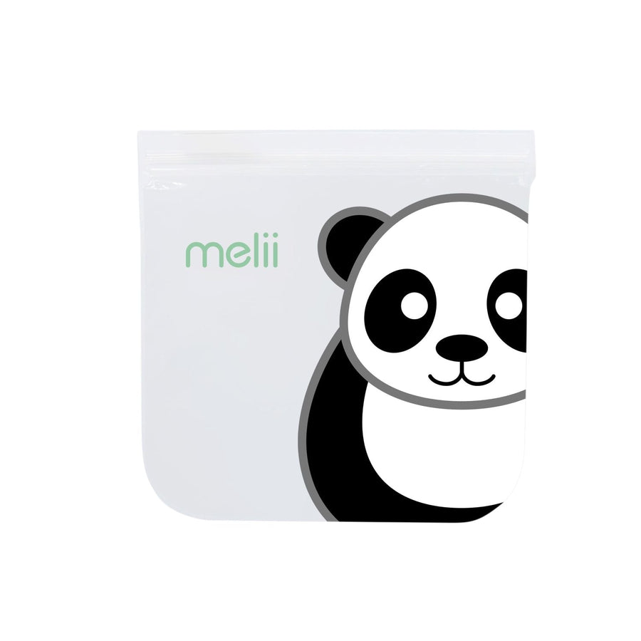 Reusable Eva Animal Snack Bags - 4 Pack